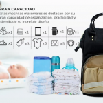 Las mochilas maternales están diseñadas para las mamás del siglo XXI