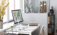 Tendencias 2025 en escritorios: formas, colores y materiales que arrasan