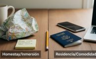 Auditoría Idiomas: Horas de Clase vs. Inmersión (Homestay, Residencia)